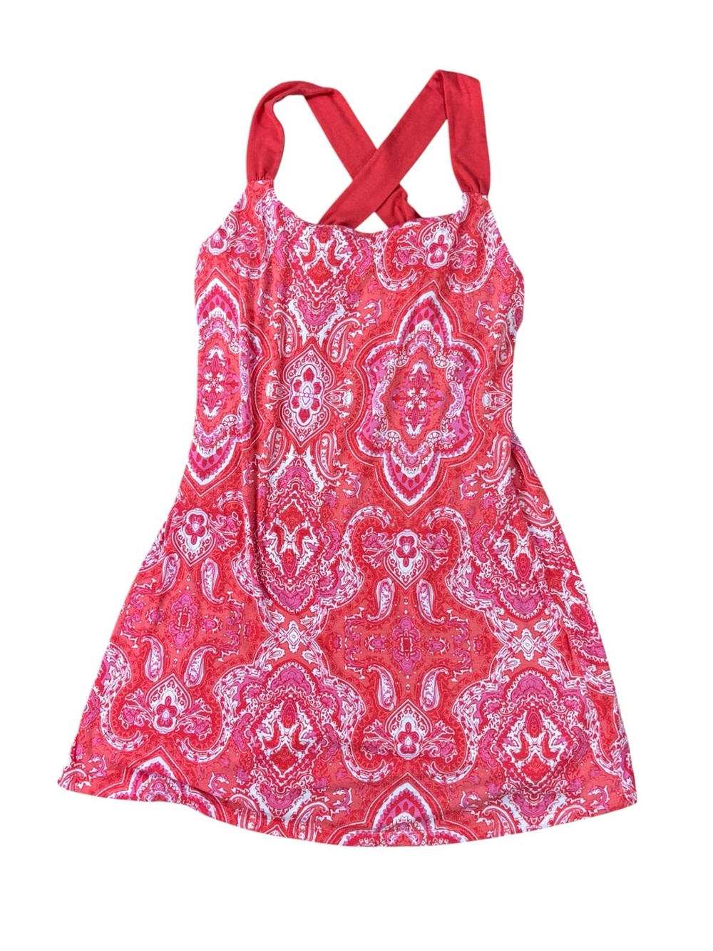Woman’s Dakini athletic racer back built in bra dress size XL